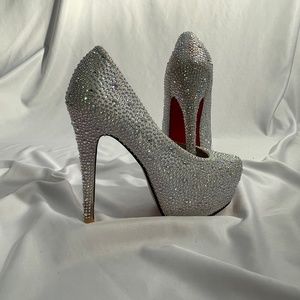 Rhinestone High Heels